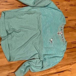 teal PINK tunic/long sleeve